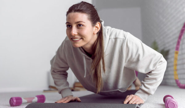 عضله سازی سریع بانوان در خانه